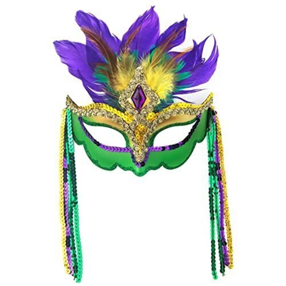 5797 Masquerade Mask - Party Prom Ball Halloween Mardi Gras Mask